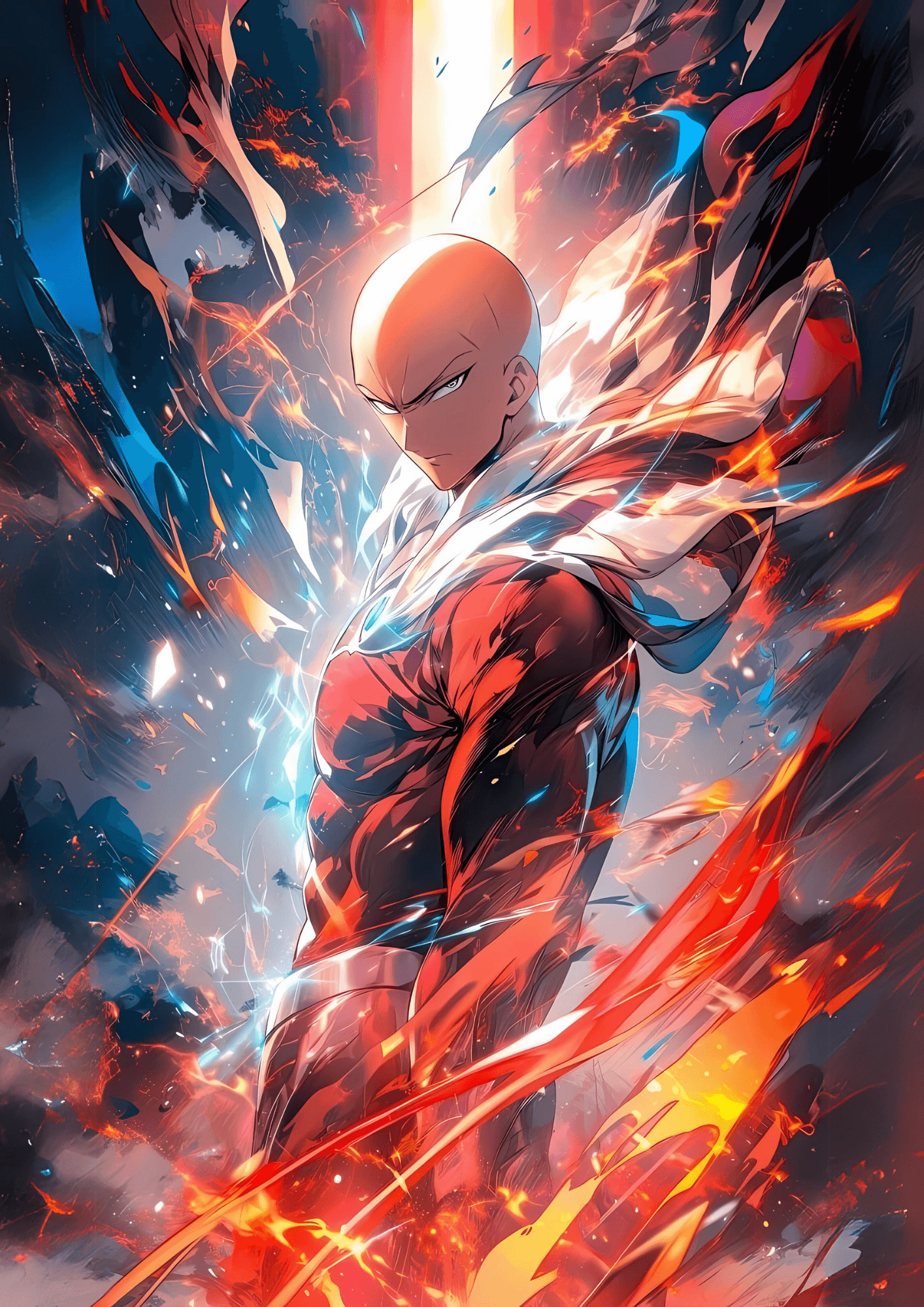 Saitama Metal Poster Sb-260