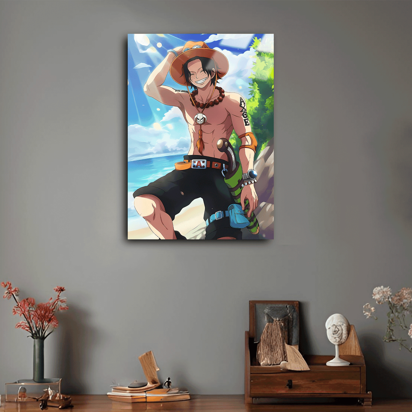 Portgas D. Ace Metal Poster Sb-284