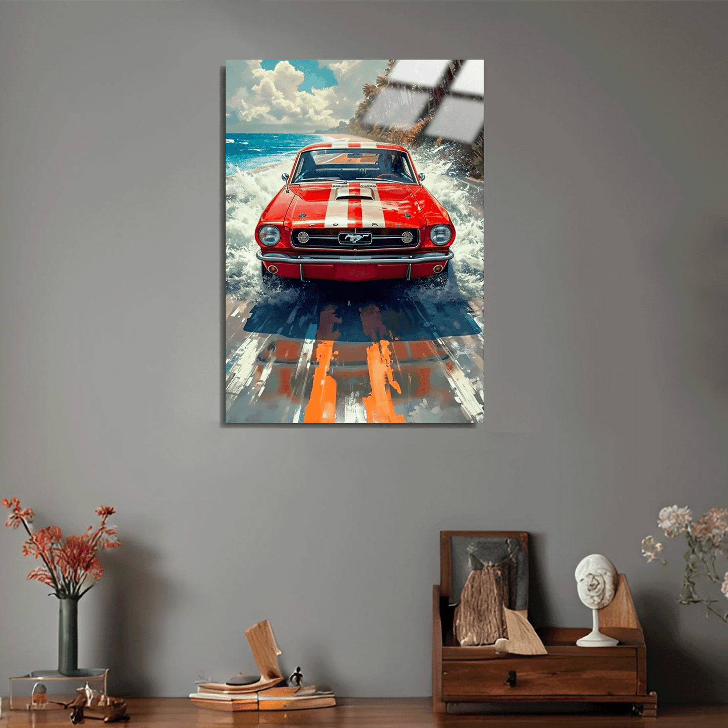 Mustang Metal Poster Sb-230
