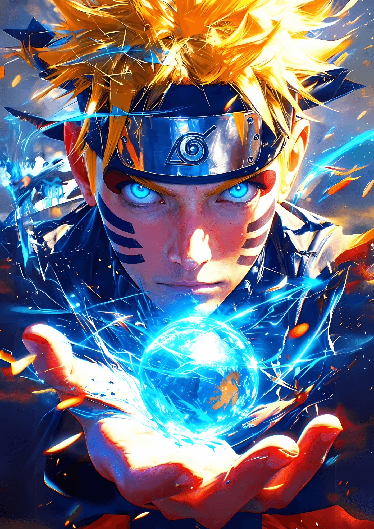 Naruto Uzumaki Metal Poster Sb-232