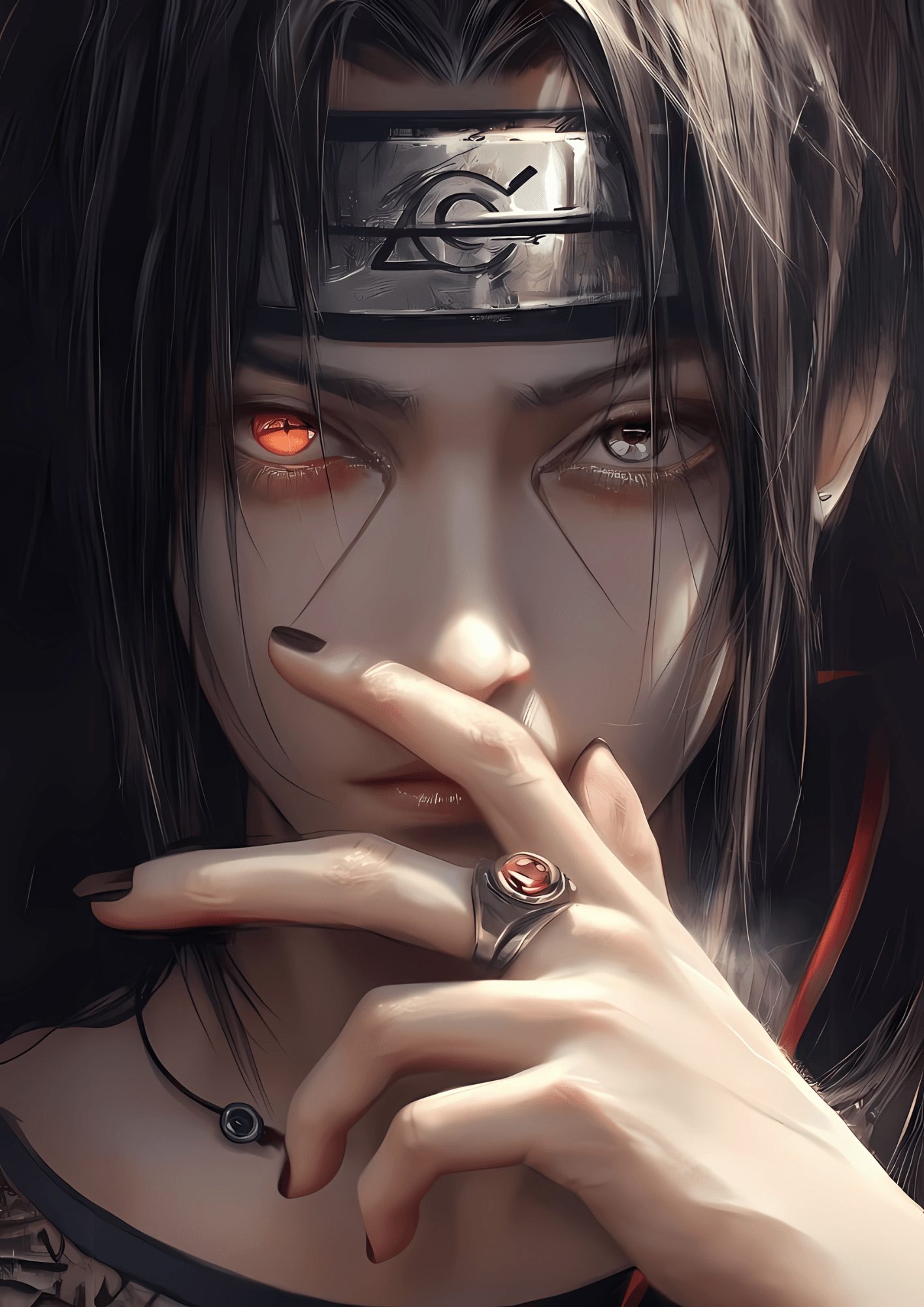 Itachi Uchiha Metal Poster Sb-259