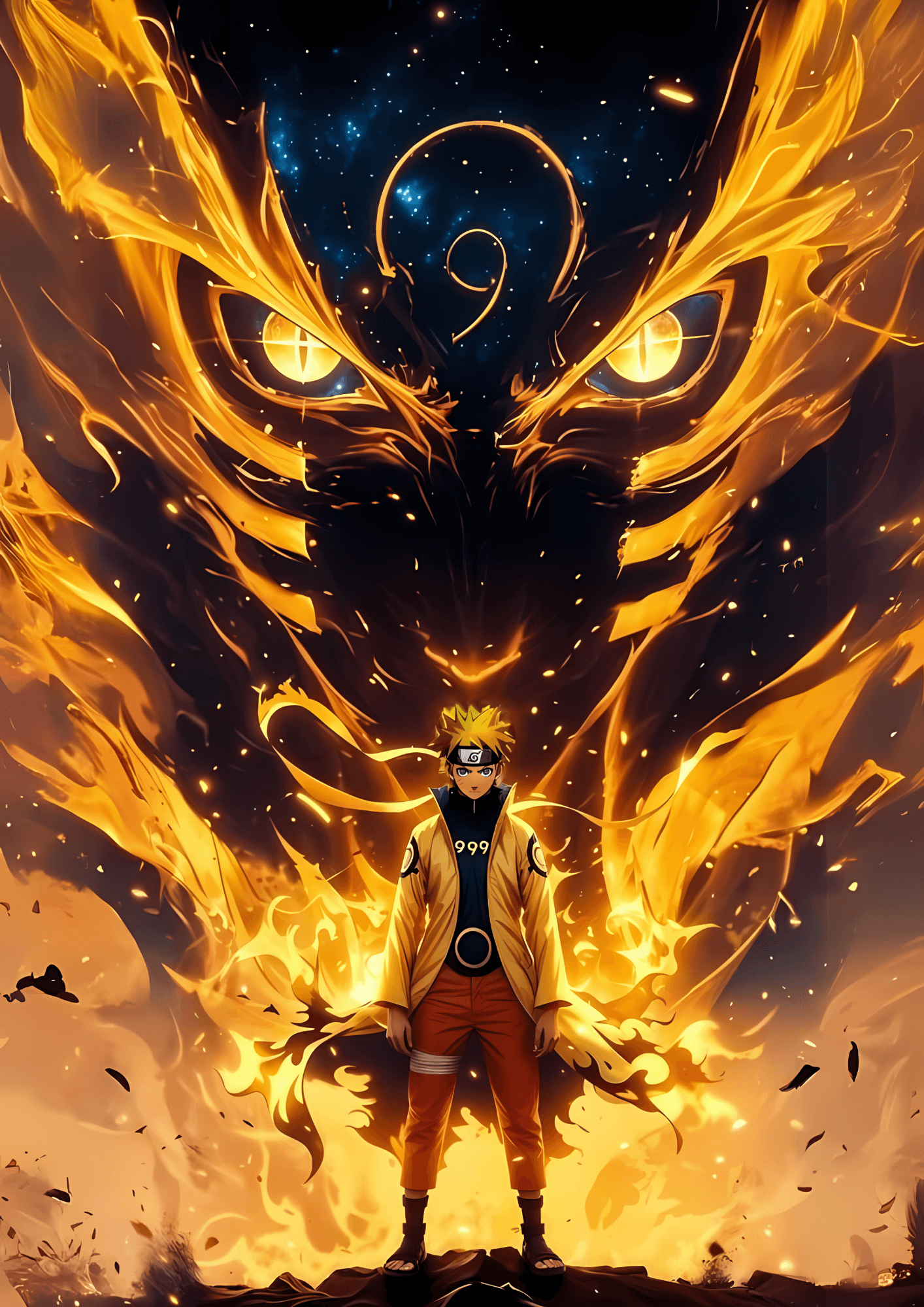 Naruto Uzumaki Metal Poster Sb-233