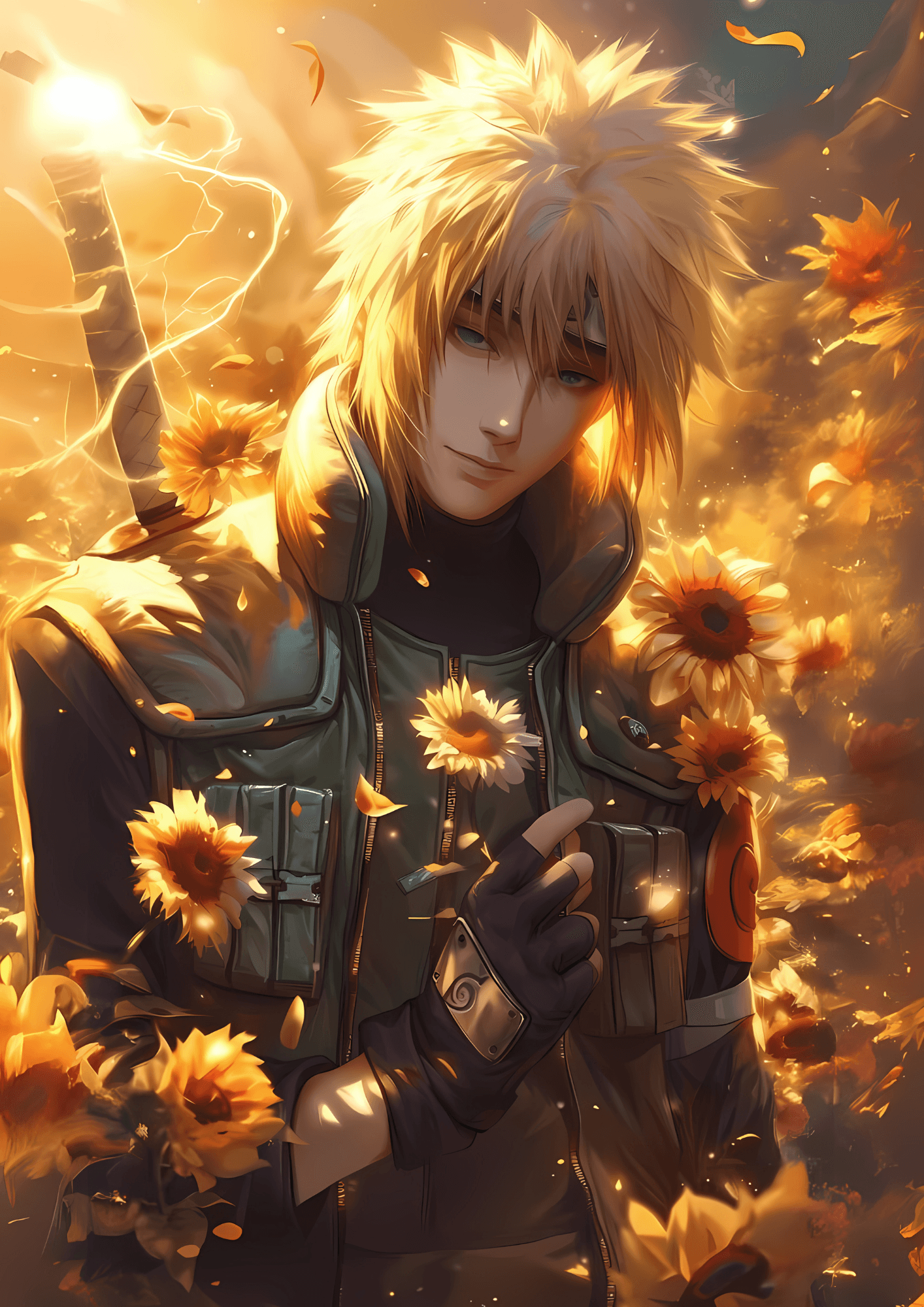 Minato Namikaze Metal Poster Sb-258