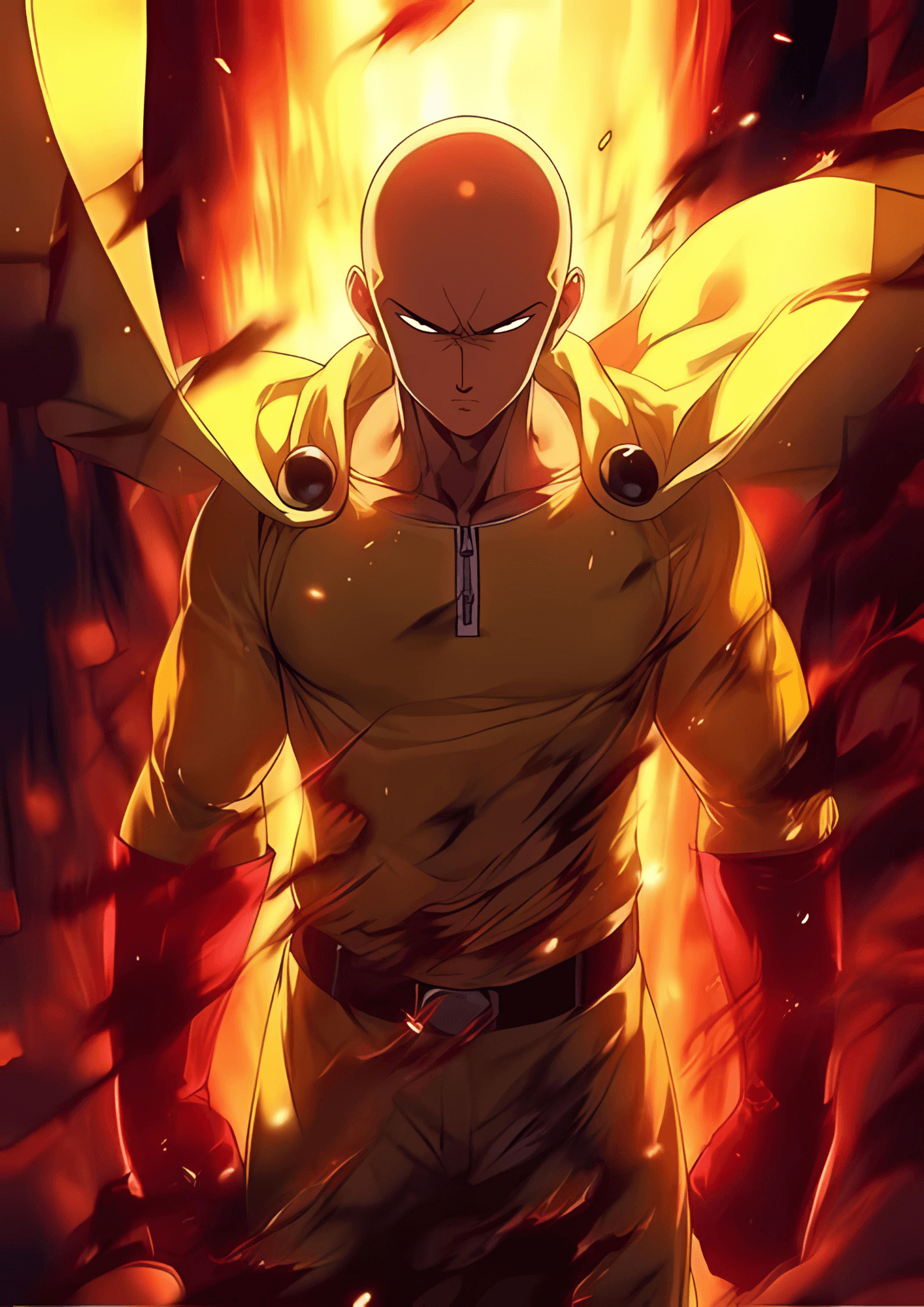 Saitama Metal Poster Sb-269
