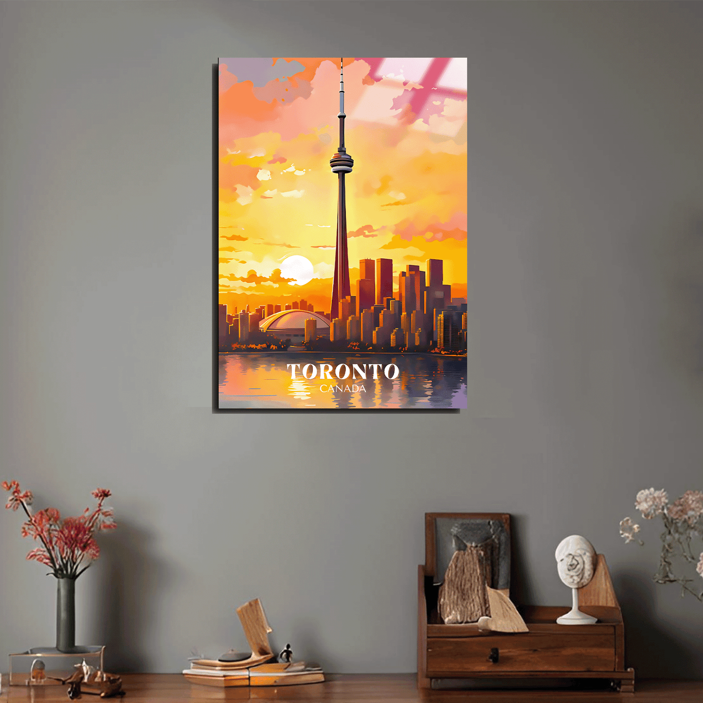 Kanada Toronto Metal Poster Sb-57