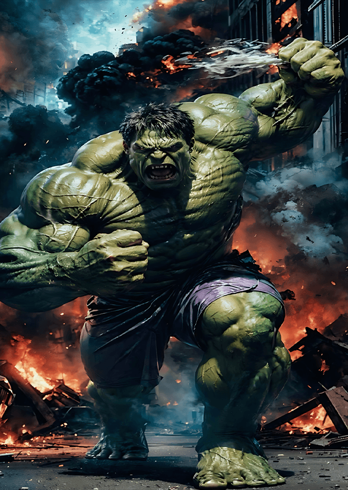 Hulk Metal Poster Sb-28