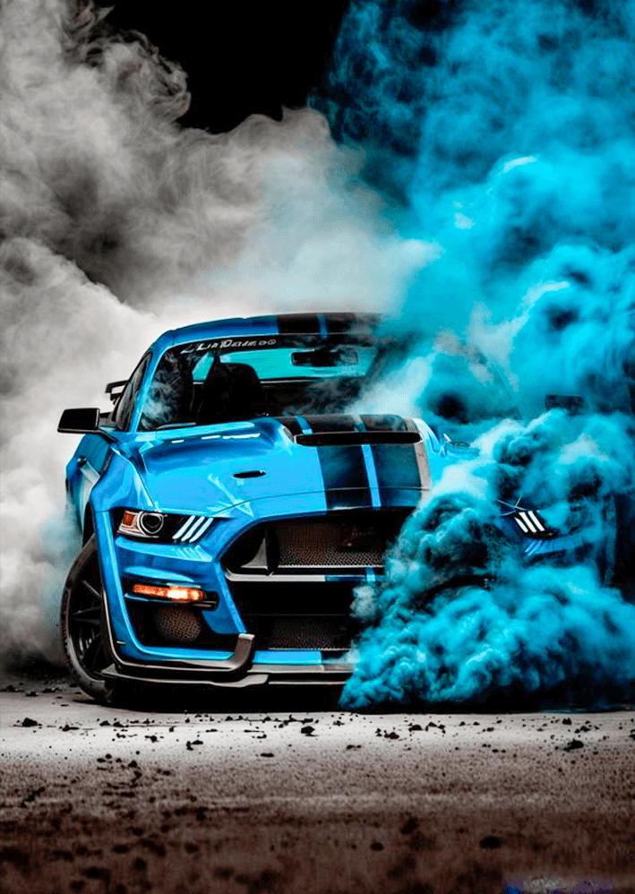 Mustang Metal Poster Sb-231