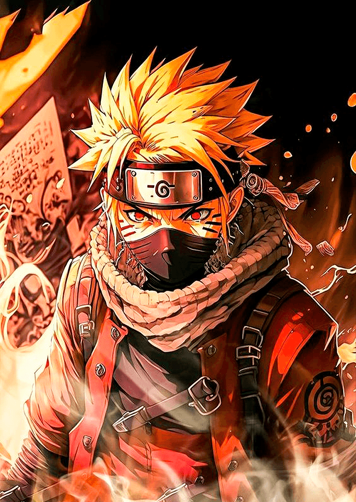 Naruto Uzumaki Metal Poster Sb-159