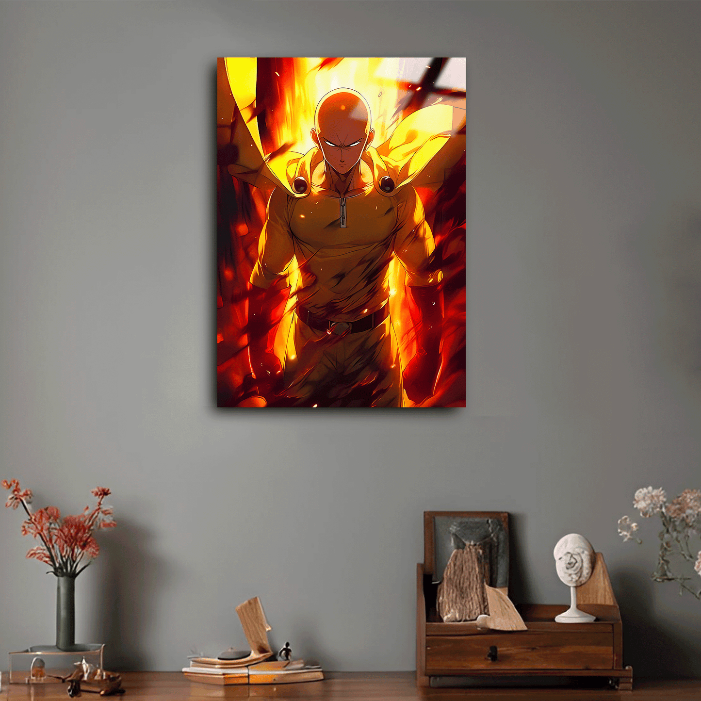 Saitama Metal Poster Sb-269