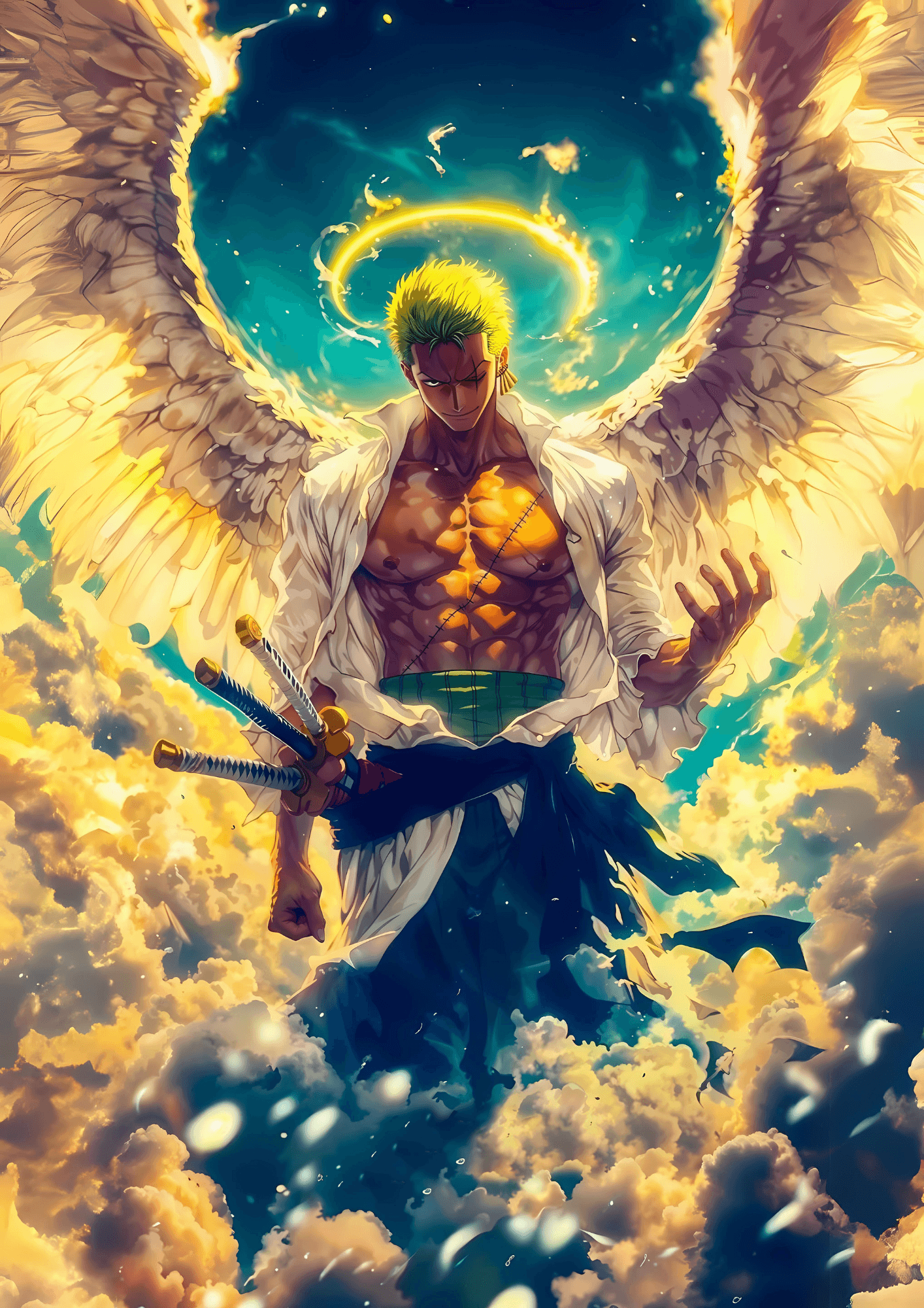 Roronoa Zoro Metal Poster Sb-277
