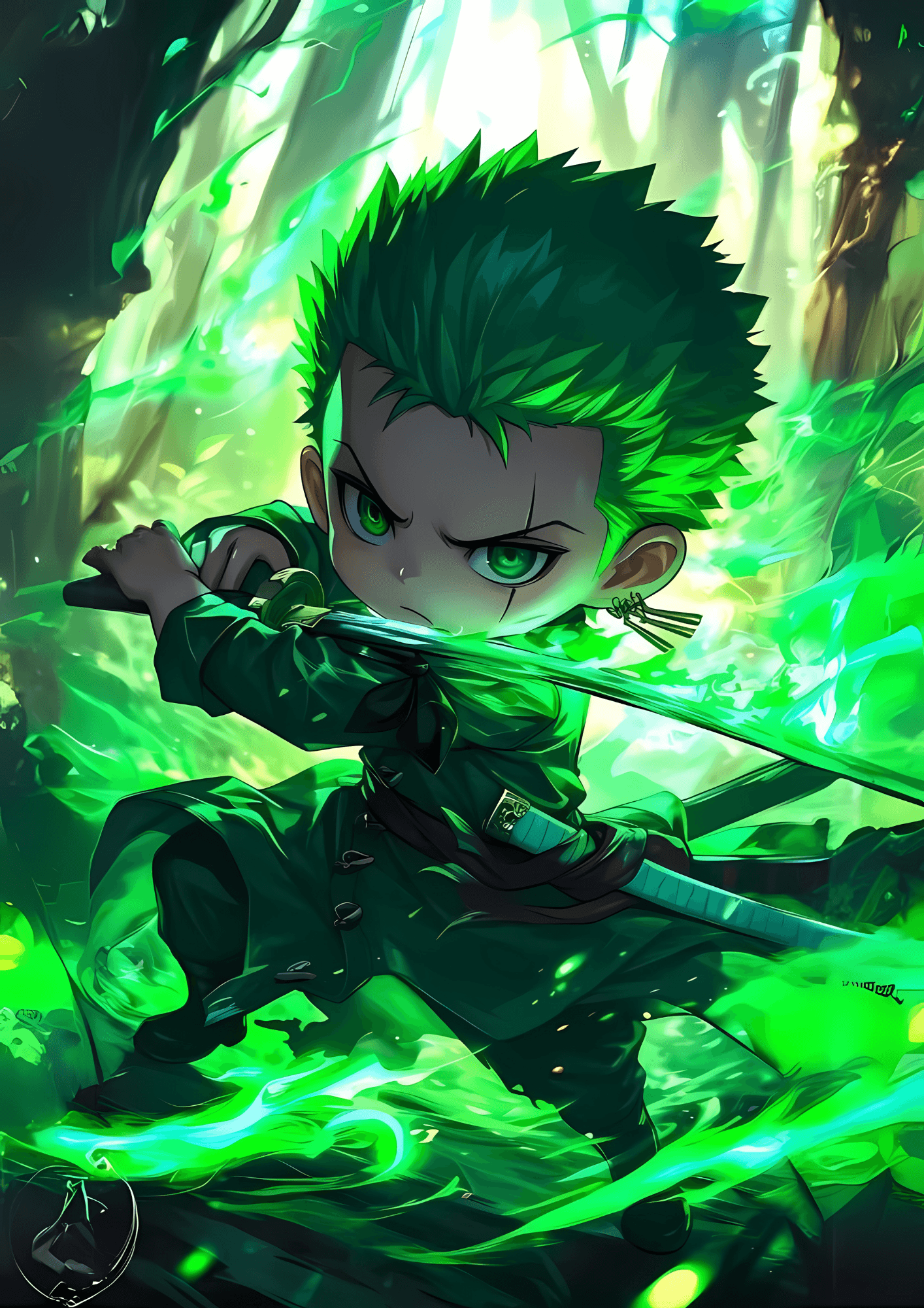 Roronoa Zoro Metal Poster Sb-279
