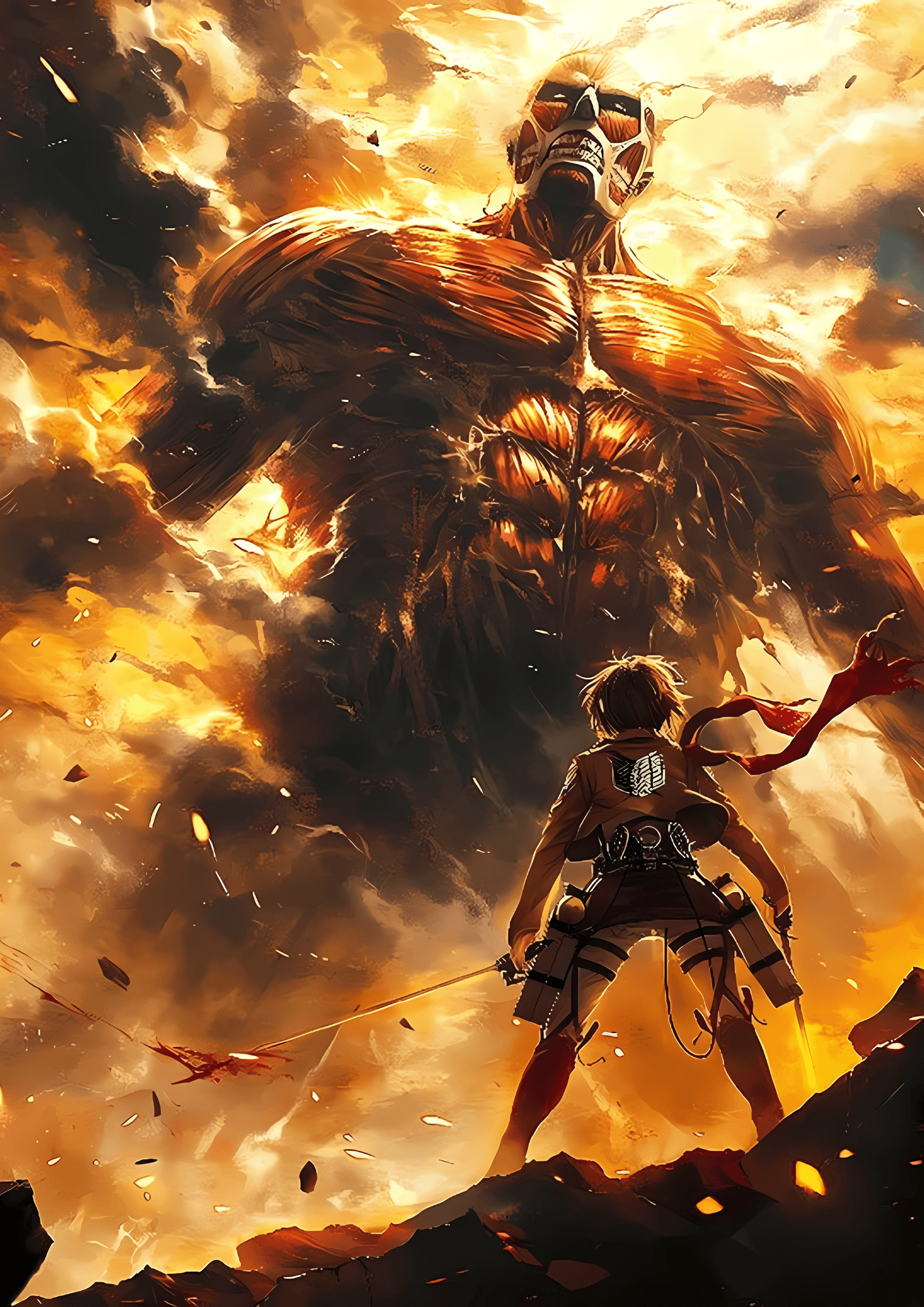Attack on Titan Metal Poster Sb-301