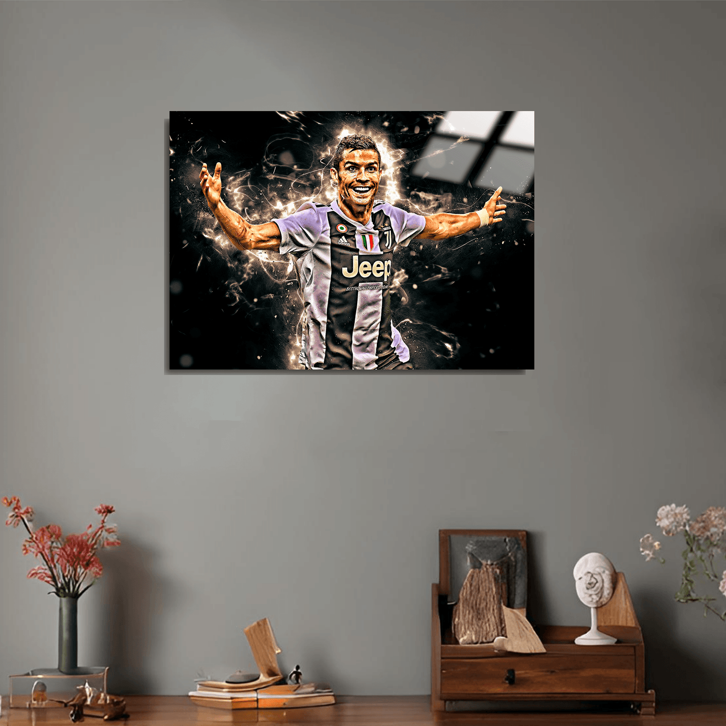Cristiano Ronaldo Metal Poster Sb-137
