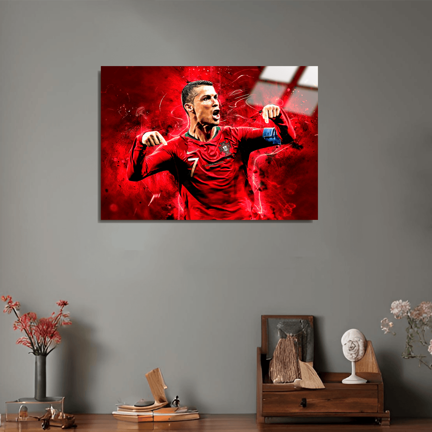 Cristiano Ronaldo Metal Poster Sb-136
