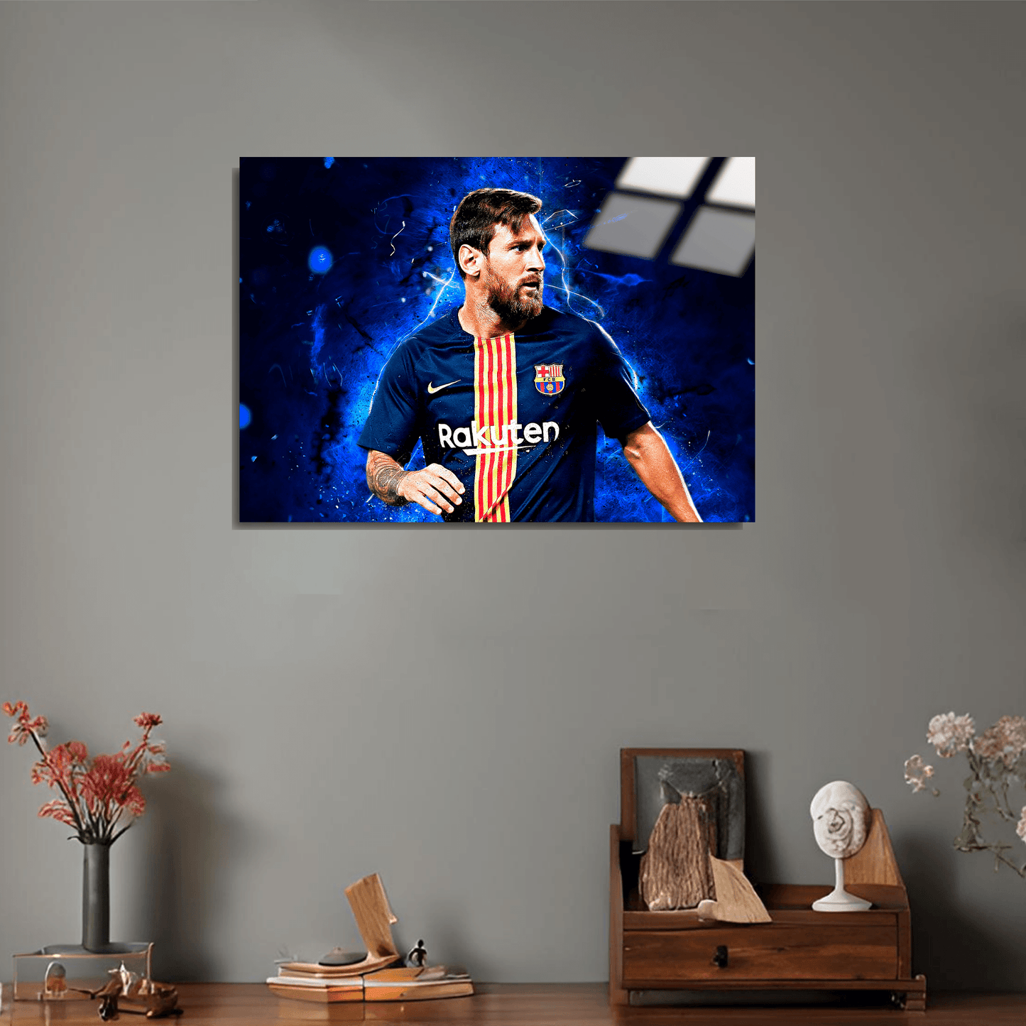 Messi Metal Poster Sb-130
