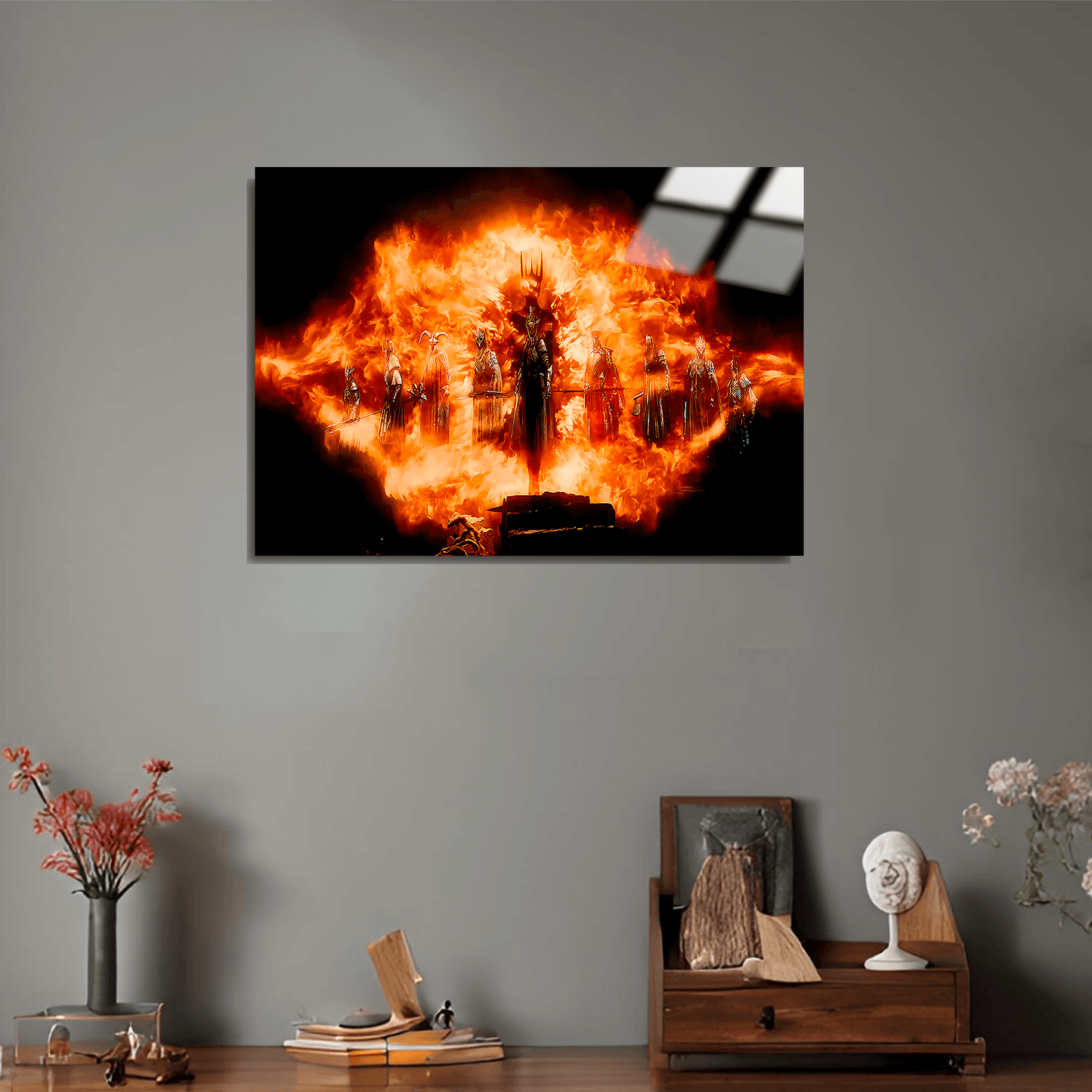 Sauron'un Gözü Metal Poster Sb-87