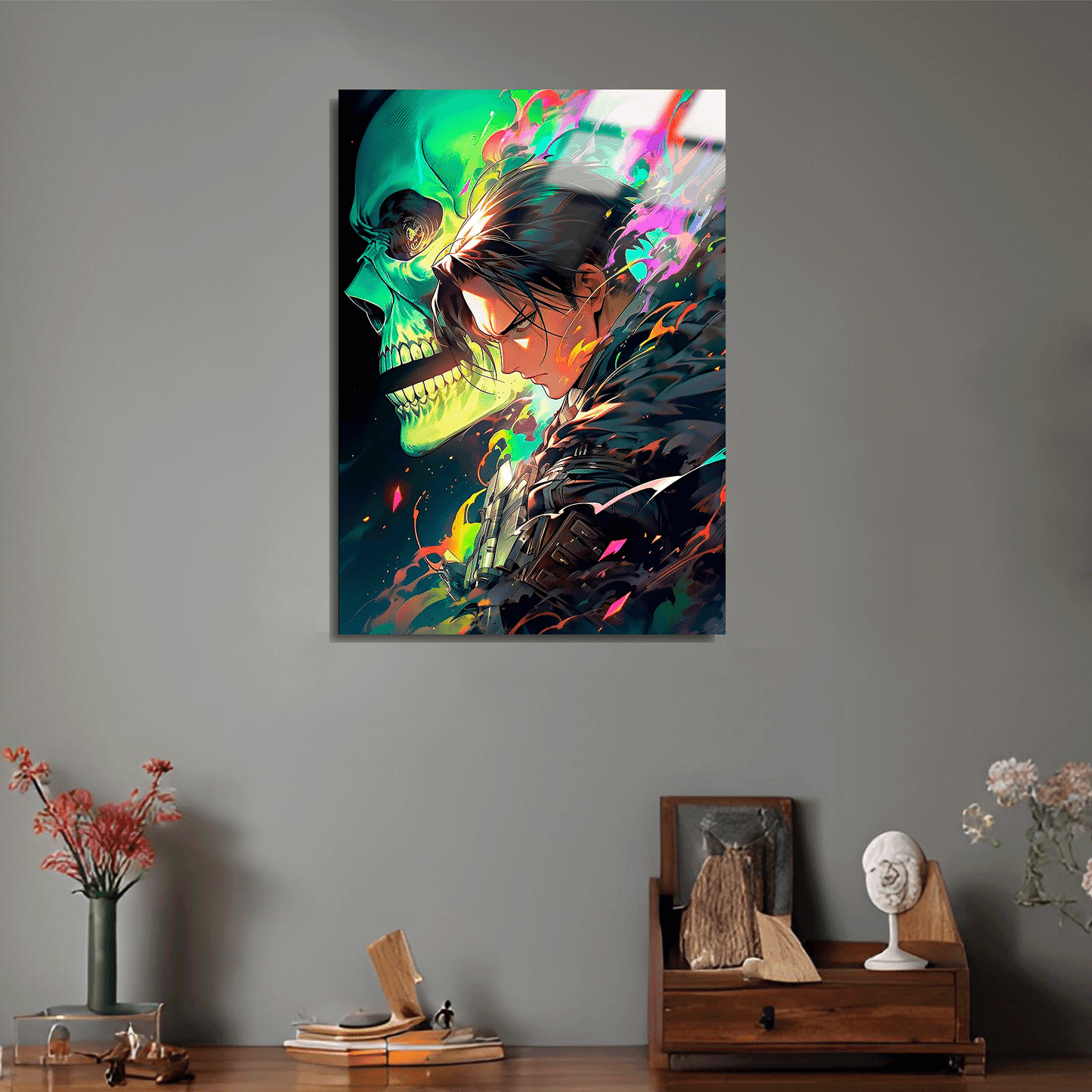 Attack on Titan Levi Metal Poster Sb-169