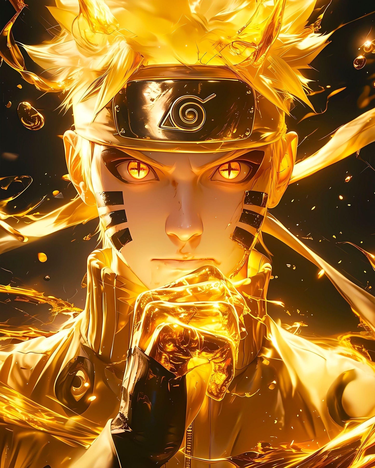 Naruto Uzumaki Metal Poster Sb-7