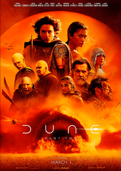 Dune 2 Metal Poster Sb-124