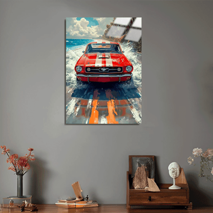 Mustang Metal Poster Sb-230