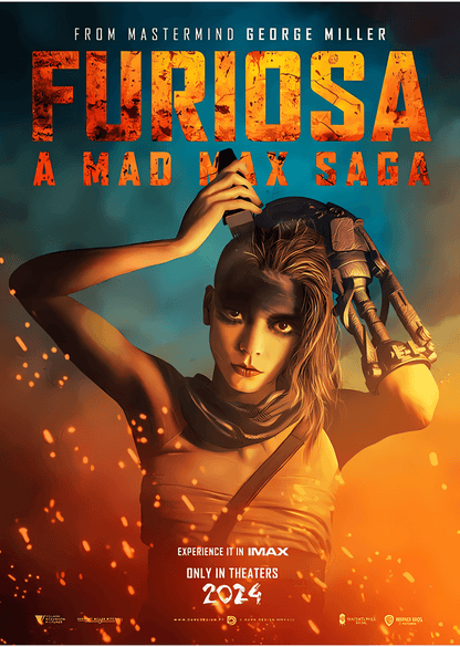 Mad Max Furiosa Metal Poster Sb-126