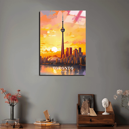 Kanada Toronto Metal Poster Sb-57