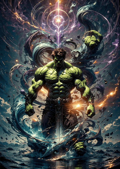 Hulk Metal Poster Sb-30