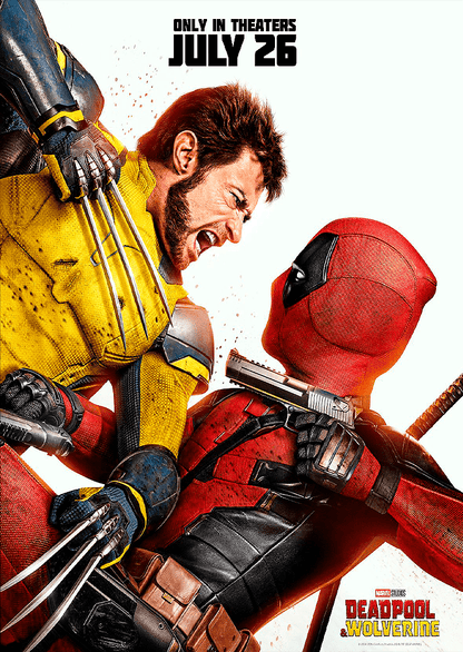 Deadpool & Wolverine Metal Poster Sb-110