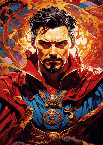 Doktor Strange Metal Poster Sb-26