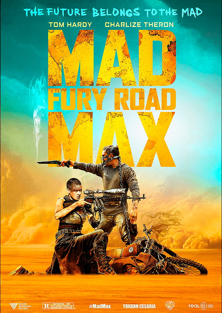 Mad Max Metal Poster Sb-123