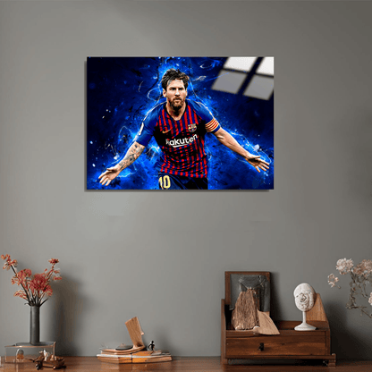 Messi Metal Poster Sb-127