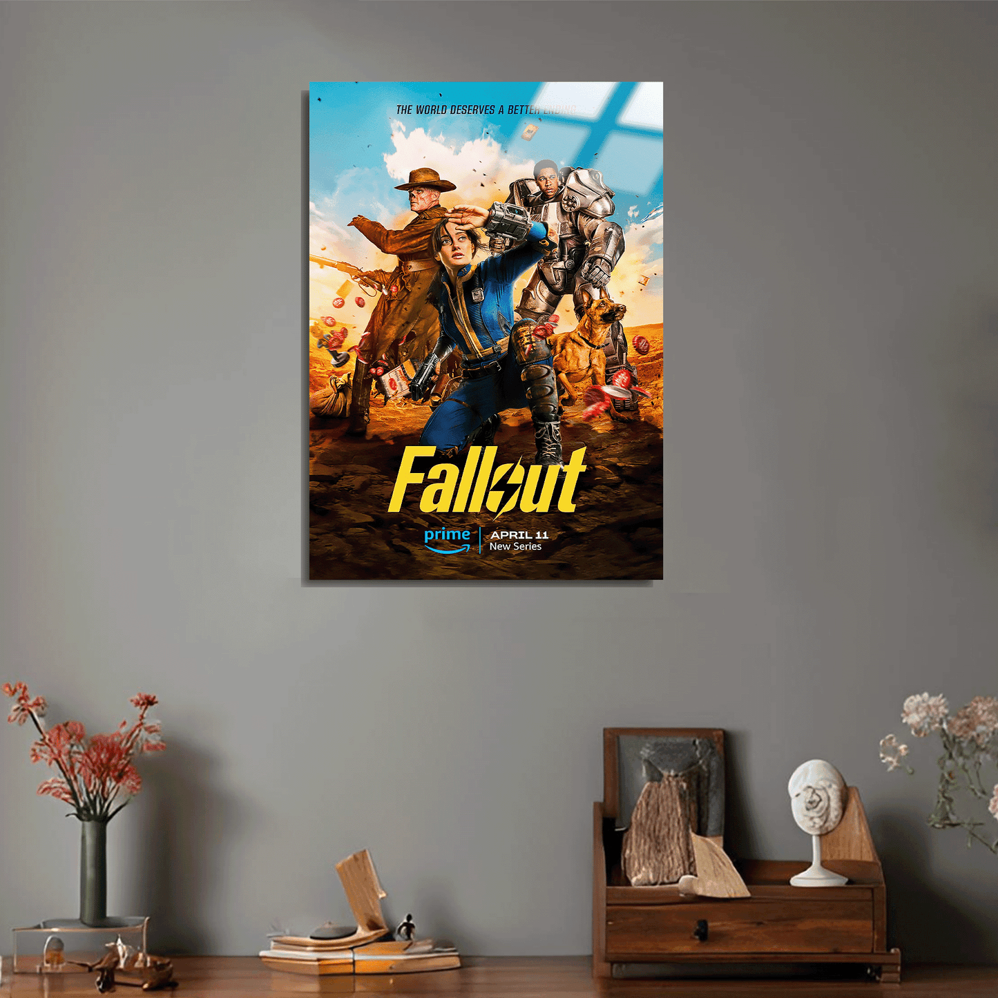 Fallout Metal Poster Sb-117