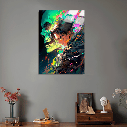 Attack on Titan Levi Metal Poster Sb-169