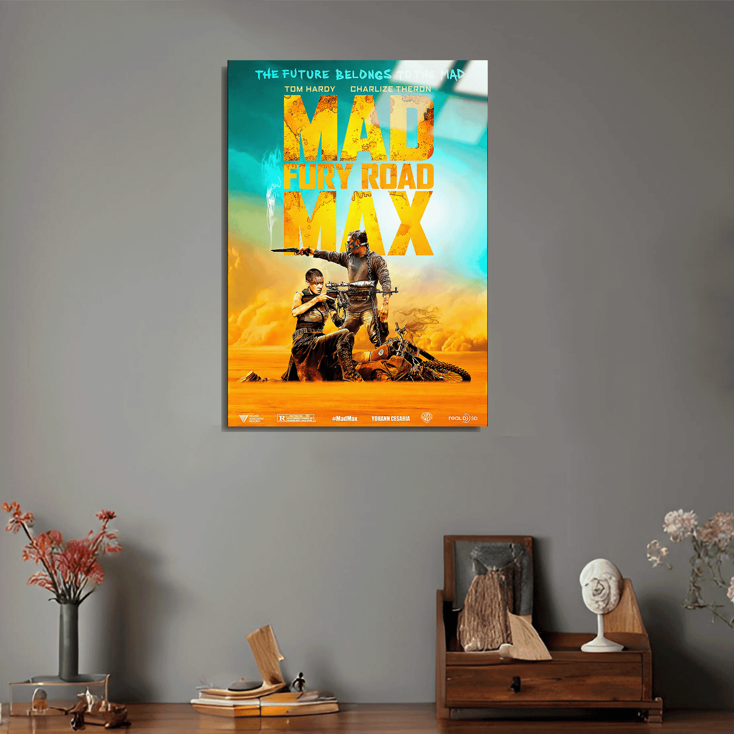 Mad Max Metal Poster Sb-123